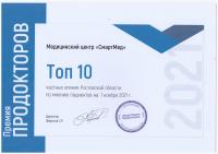 Сертификат отделения Космонавтов 25А